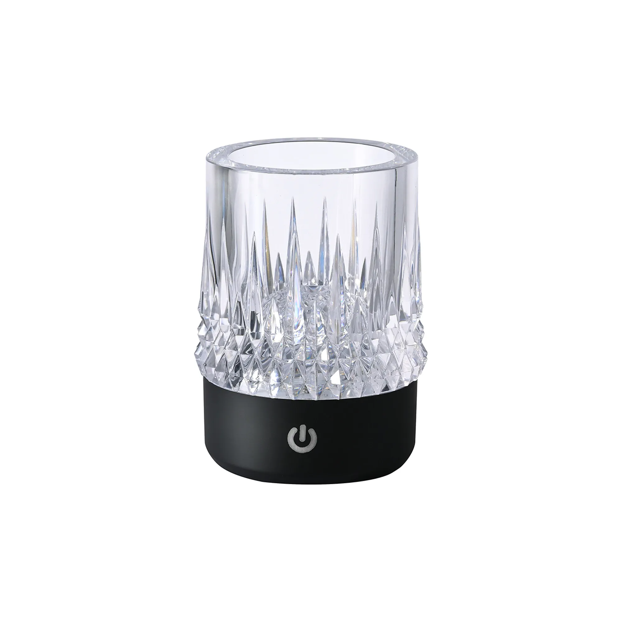 M9082  Lax Rechargeable Battery Operated Table Lamp, 1W LED, 3000K, 3-Step Dimmable, IP44, Matt Black